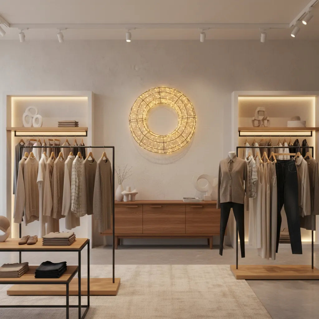 LED KRANZ WARM WEIß