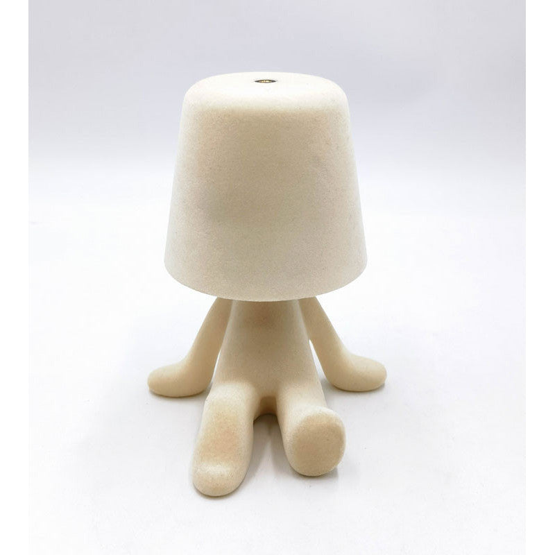 LED-TISCHLAMPE SITZEND WEISS 10X18…